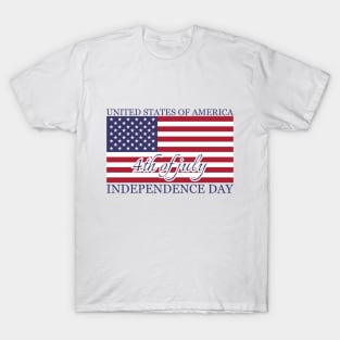 4th of july independence day T-Shirt